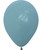 12" Chalk Matte Color Round Latex Balloon - Glacier