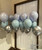 (C116) 12" Chalk Matte Color Round Latex Balloon - Cornflower Blue
