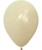 12" Chalk Matte Color Round Latex Balloon - Yellow Tulip