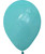 12" Chalk Matte Color Round Latex Balloon - Viking Tiffany