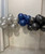 12" Standard Metallic Color Round Latex Balloon - Pearl Silver