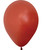 5" Mini Fashion Color Round Latex Balloon - Terracotta