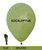 (S134) 5" Mini Fashion Color Round Latex Balloon - Eucalyptus