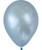 5" Mini Metallic Color Round Latex Balloon - Light Blue