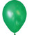 5" Mini Metallic Color Round Latex Balloon - Green