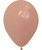 5" Chalk Matte Color Round Latex Balloon - Dusty Rose