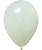 5" Chalk Matte Color Round Latex Balloon - Buttermilk