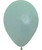 5" Chalk Matte Color Round Latex Balloon - Fern Green