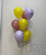(Create Your Own Helium Balloons Cluster) 12" Standard Fashion Color Round Latex Balloon - Coquette Edition (Thin Ribbon)