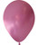 7" Mini Chrome Round Latex Balloon - Mauve