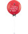 36" Personalised Jumbo Latex Balloon (Red) - Pokemon Scarlet 