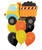 [Transportation] Dumper Truck Latex Balloons Bouquet