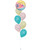 Funky Dots B-Day Chain Balloons Bouquet