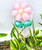 [To The Queen of My Heart] Single Stalk Flower Balloon Hand Bouquet