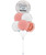 22" Personalised Confetti Jewel Round Balloons Bouquet