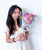 [To The Queen of My Heart] HMD Lovely Floral Bouquet Foil Balloon Hand Bouquet