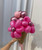 (Pick Your Own Color) Flower Balloons Hand Bag (3 Stalks)