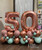 Create your own Birthday Bash Chrome Chalk Matte Balloons Centerpiece - Rose Gold
