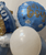 [Baby] It's A Boy Stars & Clouds Chain Balloons Bouquet