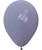 18" Chalk Matte Round Latex Balloon - Periwinkle
