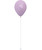 18" Chalk Matte Round Latex Balloon - Wisteria