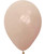 18" Chalk Matte Round Latex Balloon - Eggshell