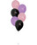 6pcs Helium Latex Balloons in a Cluster

Color Combination: Fashion Black, Fashion Pink, Fashion Lilac
