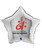 [National Day 2026] Personalised Star (Metallic Silver) Foil Balloon - NDP 61 MAJULAH SINGAPURA Go Beyond