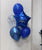 (Trending) Personalised Starlight Balloons Bouquet - Metallic Shiny Blue