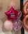 (Trending) Personalised Starlight Balloons Bouquet - Metallic Shiny Magenta