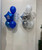 (Trending) Personalised Starlight Balloons Bouquet - Satin Blue Navy