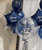 (Trending) Personalised Starlight Balloons Bouquet - Satin Blue Navy