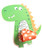 Party Blowout Whistles (10pcs/Set) - Cute Dinosaur
