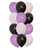 [Frightfully Fun Halloween] 12" Latex Halloween Themed Helium Balloons Cluster - Giggly Ghost (9pcs)