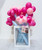 (Pick Your Own Color) Personalised Flower Balloons Bag (6 Stalks)