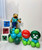 [Game] Personalised That balloon boxes (3 boxes) - Minecraft Themed
