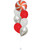 [Merry Christmas 2025] Dazzling Lollipop Swirl Candy Chain Balloons Bouquet