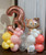 [Duffy and Friends] Happy Birthday Number Balloons Centerpiece - Duffy and Friends Themed (Choose your favorite Colors!)