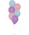 Matching 6pcs balloon cluster