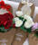 [Happy Valentine’s Day] Personalised Name Roses Flower Hand Bag (9 Stalks) - Cream Elegance