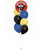 Cool Doggy Happy Birthday Chain Balloons Bouquet