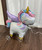 Wheelie Walking Pet Balloon - Lumi Unicorn 