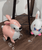 Wheelie Walking Pet Balloon - Rosy Hop Bunny