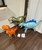 Wheelie Walking Pet Balloon - Spiky Buddy Stegosaurus