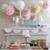 Paper Flower Pom Poms 