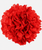 Paper Flower Pom Pom DIY Pack (35cm) - Red