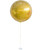 36" Jumbo Perfectly Round Balloon - Shredded Gold Confetti 36" Jumbo Perfectly Round Balloon - Shredded Gold Confetti