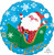 [Merry Christmas 2025] Happy Santa in Sleigh Foil Balloon (17inch)