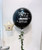 (Create your own color) 36" Personalised Jumbo Perfectly Round Latex Balloon styled with Leaves Garland