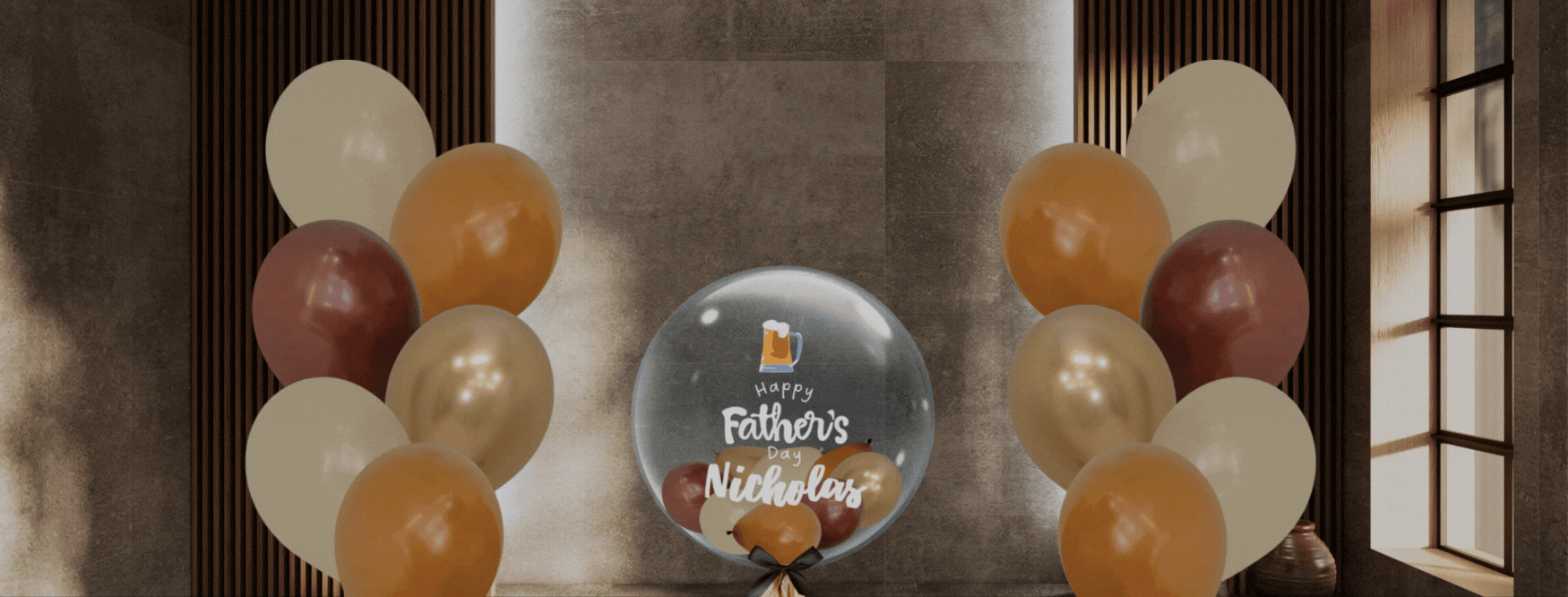 Our Miles with Dad Helium Balloons collection is the perfect way to brighten Dad’s special day. From fun and quirky designs to heartfelt messages, these helium balloons will float into his heart and add a cheerful touch to your celebration. Whether paired with a gift or as a surprise decoration, these balloons are sure to make Dad smile and create unforgettable memories.